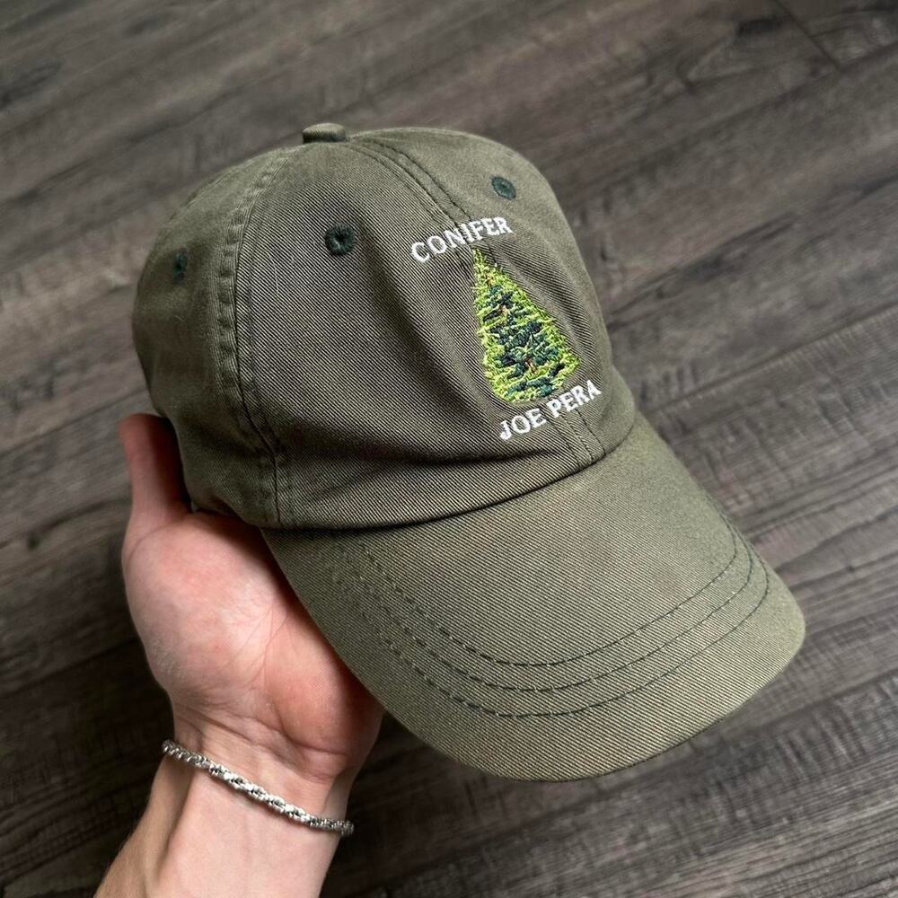 Rare Joe Pera Conifer Tree Comedy Tour Strapback Dad Hat Cap